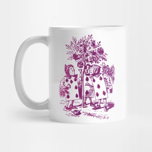 Alice in Wonderland (purple) Mug